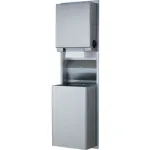 Hand Towel Dispenser and Waste Receptacle Units