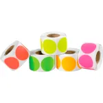 Blank Circle Inventory Labels