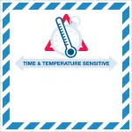 Time and Temperature D.O.T Labels