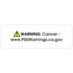 Prop 65 D.O.T Labels