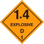 Hazard D.O.T Labels