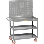 Little Giant Mobile Fixed Height Workbenches with Panel
