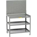 Little Giant Adjustable Height Welded Workbenches with Panel