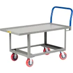 Fixed Height Steel Tray Deck Platform Trucks