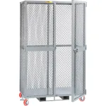 Steel Forkliftable Security Carts