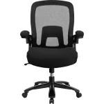 Mesh-Back Fabric Big & Tall Executive Chairs