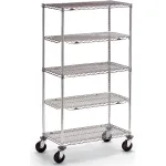 Metro qwikSLOT™ Brite Zinc Wire Shelf Trucks	