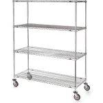 Metro Stainless Steel Wire Shelf Trucks