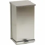 Stainless Steel Step On Medical Waste Cans