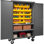 Heavy Duty Mobile Bin Cabinets