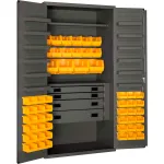 Extra Heavy Duty Bin Cabinet Work Centers