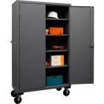 Extra Heavy Duty Steel Mobile Storage Cabinets	
