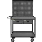 Durham Mobile Fixed Height Workbenches with Panel