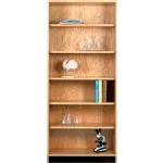 Wood Veneer Fully Assembled Bookcases