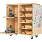 Robotics Storage Wood Cabinets