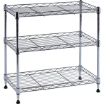 Edsal Chrome Wire Shelving Units