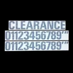 Clearance Bar Lettering Kits