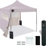 Straight Leg Pop-Up Canopies with Sidewalls