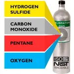 NorLab Calibration Hydrogen Sulfide Gas Cylinders