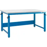 BenchPro Standard Duty Adjustable Height Stainless Steel Top Workbenches