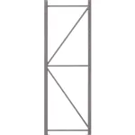 Global Industrial™ Bulk Storage Rack Upright Frames