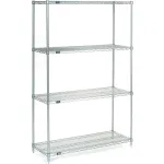 Nexel® Stainless Steel Wire Shelving Extra Deep Units