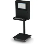 Pedestal Base with Locking Casters For PC Defender