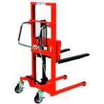 Manual Stackers with Fork Over Fixed Legs
