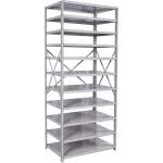 Hallowell® Medsafe Antimicrobial Commercial Duty Open Steel Shelving