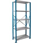 Hallowell® H-Post Standard Duty Open Steel Shelving