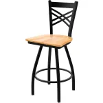 Cross Back Counter Height Stools
