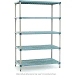 Metro® MetroMax Q Polymer Shelving with Vented Shelves