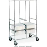 Double-Bay Tote Racks