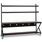 LAN Stations with Half Bottom Shelf