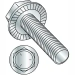 Flange Bolts - Indented Hex Washer - Serrated