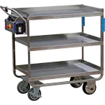 Stainless Steel Electric Utility Cart