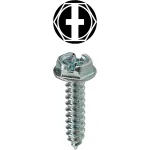 Hex Washer Head, Phillips/Slotted