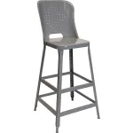 Perforated Back Bar Stools