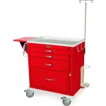 Crash Carts with 4 Drawers