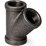 Black Malleable 45° Y Laterals