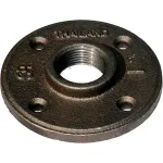 Black Malleable Iron Floor Flanges