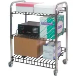 Omnimed® Black Epoxy Wire Utility Carts