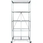 Origami Collapsible Folding Steel Shelving