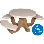 ADA Concrete Picnic Tables