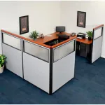Interion® Traditional Deluxe Corner Room Dividers