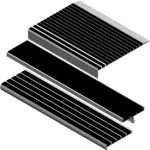 Babcock-Davis® Stair Treads With Abrasive, Extruded & Type 319 Aluminum
