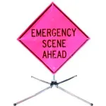 Fold & Roll Construction Sign System