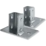 Struts - Post Base for 1-5/8" Channel