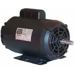 Leeson Motors - 1-Ph, DP, Rigid Mount