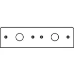Wiremold RC9AM2TC Series Fire Rated Poke-Thru Boxes